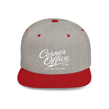 Load image into Gallery viewer, Flat Bill Snapback