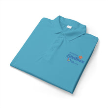Load image into Gallery viewer, Embroidered Tropical Floral Polo — Comfortable Performance Golf & Work Shirt