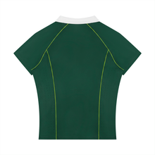 Load image into Gallery viewer, Women’s Slim Fit Quarter-Zip Polo Shirt