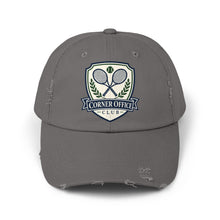Load image into Gallery viewer, Corner Office Club Tennis Distressed Baseball Cap