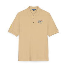 Load image into Gallery viewer, YOI Embroidered 'Proudly Serving' Logo Polo Shirt