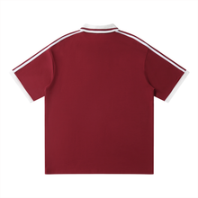 Load image into Gallery viewer, Unisex Contrast Piping Polo Shirt
