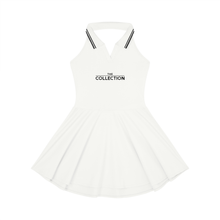 Load image into Gallery viewer, Women's Collared Halter A-Line Tennis Dress