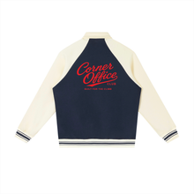 Load image into Gallery viewer, Contrast Raglan Sleeve Baseball Jacket