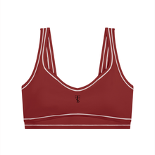 Load image into Gallery viewer, Women’s Topstitching Yoga Sports Bra
