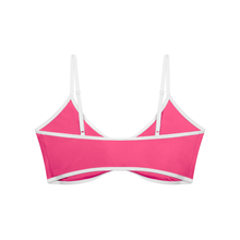 Load image into Gallery viewer, Women's Color Block Ruched V-Neck Sports Bra