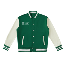 Load image into Gallery viewer, Double-Sided Two-Tone Fleeced Varsity Jacket