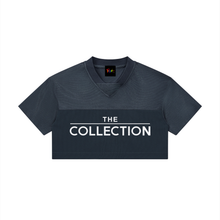 Load image into Gallery viewer, Women’s Cropped Paneled V-Neck Jersey