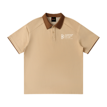 Load image into Gallery viewer, Contrast Collar Raglan Polo Shirt