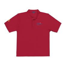 Load image into Gallery viewer, YOI Embroidered 'Proudly Serving' Logo Polo Shirt