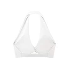 Load image into Gallery viewer, Women's Pleated Halter Sports Bra