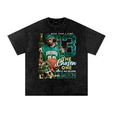 Load image into Gallery viewer, LeBron James - St. Vincent-St. Mary's Snow Washed Oversized Cotton T-Shirt
