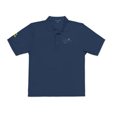 Load image into Gallery viewer, YOI Embroidered 'Proudly Serving' Logo Polo Shirt