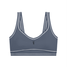 Load image into Gallery viewer, Women’s Topstitching Yoga Sports Bra
