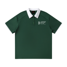Load image into Gallery viewer, Contrast Collar Raglan Polo Shirt