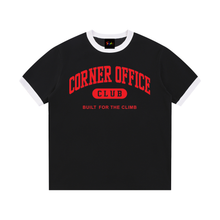 Load image into Gallery viewer, Contrast Edge Ribbed Crewneck T-Shirt
