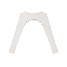 Load image into Gallery viewer, Women’s Cutout Long Sleeve Yoga Shrug