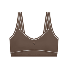 Load image into Gallery viewer, Women’s Topstitching Yoga Sports Bra