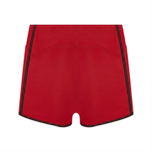 Load image into Gallery viewer, Women's High Rise Color Block Yoga Shorts