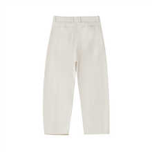 Load image into Gallery viewer, Belted Barrel-leg Chino Pants
