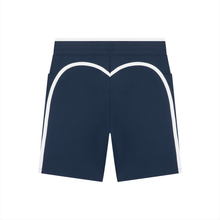 Load image into Gallery viewer, Women's High Rise Color Block Yoga Shorts