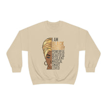 Load image into Gallery viewer, I AM BLACK HISTORY Unisex Heavy Blend™ Crewneck Sweatshirt