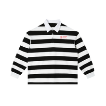 Load image into Gallery viewer, Color Block Stripe Polo Shirt
