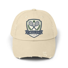 Load image into Gallery viewer, Corner Office Club Tennis Distressed Baseball Cap
