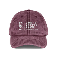 Load image into Gallery viewer, Chain Linked Vintage Embroidered Cap — Distressed Baseball Hat
