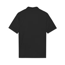 Load image into Gallery viewer, Staff Men’s Black Competitor Polo — Embroidered ‘Stronger Together’ Team Logo
