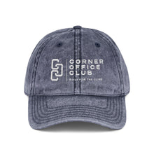 Load image into Gallery viewer, Chain Linked Vintage Embroidered Cap — Distressed Baseball Hat
