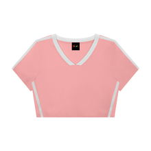 Load image into Gallery viewer, Women’s Slim Fit Color Block T-Shirt
