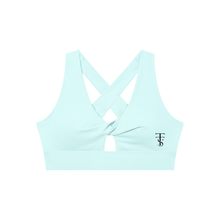 Load image into Gallery viewer, Women's Twist Front V-Neck Sports Bra
