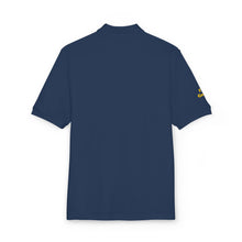 Load image into Gallery viewer, YOI Embroidered 'Proudly Serving' Logo Polo Shirt
