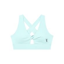 Load image into Gallery viewer, Women's Twist Front V-Neck Sports Bra
