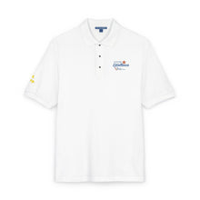 Load image into Gallery viewer, YOI Embroidered 'Proudly Serving' Logo Polo Shirt
