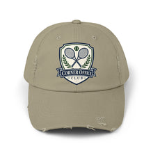 Load image into Gallery viewer, Corner Office Club Tennis Distressed Baseball Cap
