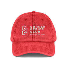 Load image into Gallery viewer, Chain Linked Vintage Embroidered Cap — Distressed Baseball Hat
