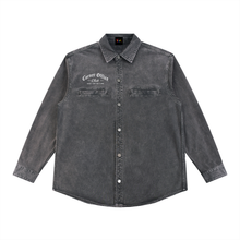 Load image into Gallery viewer, Denim Vintage Washed Heavyweight Jacket
