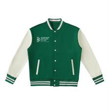Load image into Gallery viewer, Two-Tone Fleeced Varsity Jacket
