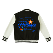 Load image into Gallery viewer, YOI Two-Tone Fleeced Varsity Jacket
