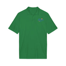 Load image into Gallery viewer, Embroidered Tropical Floral Polo — Comfortable Performance Golf &amp; Work Shirt
