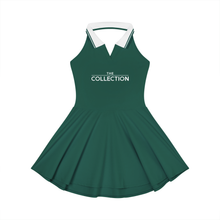 Load image into Gallery viewer, Women's Collared Halter A-Line Tennis Dress
