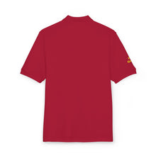 Load image into Gallery viewer, YOI Embroidered 'Proudly Serving' Logo Polo Shirt

