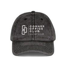 Load image into Gallery viewer, Chain Linked Vintage Embroidered Cap — Distressed Baseball Hat
