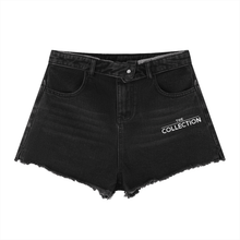 Load image into Gallery viewer, Women’s Vintage Wash High Rise Denim Shorts
