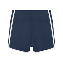 Load image into Gallery viewer, Women's High Rise Color Block Yoga Shorts
