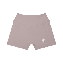 Load image into Gallery viewer, Women’s High Rise Pocket Yoga Shorts
