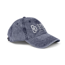 Load image into Gallery viewer, Chain Linked Vintage Embroidered Cap — Distressed Baseball Hat
