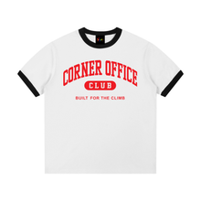 Load image into Gallery viewer, Contrast Edge Ribbed Crewneck T-Shirt
